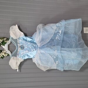 Disney Blue Sparkly Princess Dress